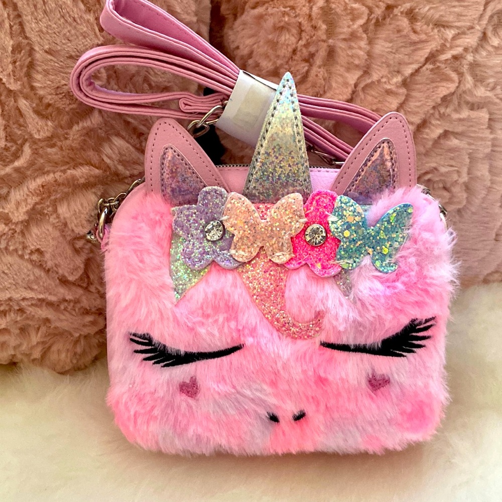 🆕 Cotton candy 🍭 Blue tie-dye flower 🌸 crown 👑 crossbody bag.